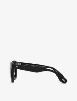 Oliver Peoples OV5472SU Filu' Acetate Wayfarer-inspired Sunglasses 9 Oliver Peoples OV5472SU Filu' Acetate Wayfarer-inspired Sunglasses -Glam Pouch Store R03812641 BLACK ALT03