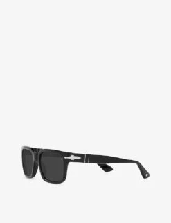 Persol PO3272S Wayfarer-frame Acetate Sunglasses -Glam Pouch Store R03822283 BLACK ALT02