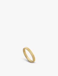 Disco Recycled 18ct Yellow Gold-plated Vermeil Sterling-silver Ring