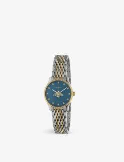Gucci YA1265029 G-Timeless Yellow-gold Toned Stainless-steel Quartz Watch