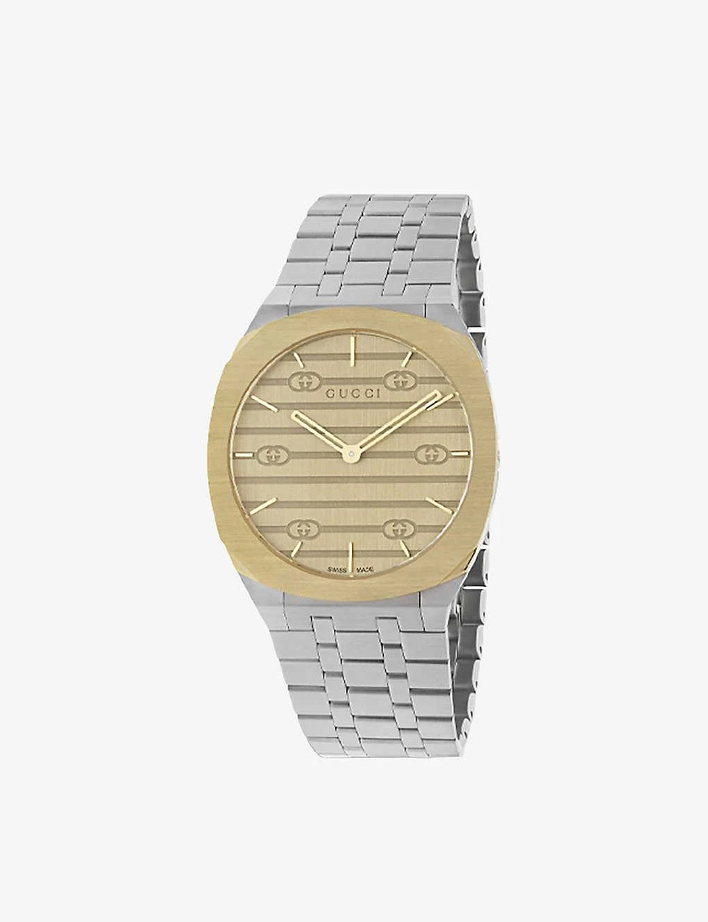 YA163405 GUCCI 25H 18ct Yellow Gold-plated Stainless-steel Quartz Watch 3 YA163405 GUCCI 25H 18ct Yellow Gold-plated Stainless-steel Quartz Watch
