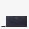 Panama Large Zipped Leather Purse -Glam Pouch Store R03852912 NAVY M