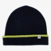 Mulberry Contrast-trim Wool-cashmere Blend Beanie Hat -Glam Pouch Store R03857413 BLACK M