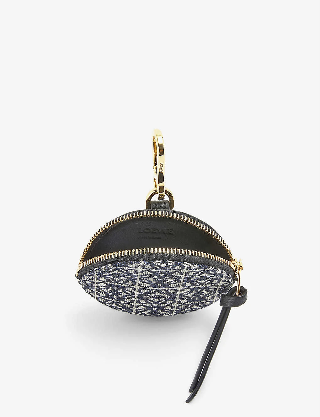 Loewe Cookie Logo-woven Leather Charm 4 Loewe Cookie Logo-woven Leather Charm - Image 2