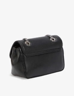 Vivienne Westwood Emma Leather Purse With Chain 8 Vivienne Westwood Emma Leather Purse With Chain -Glam Pouch Store R03869997 BLACK ALT02