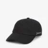 Jacquemus La Casquette Brand-embroidered Cotton Baseball Cap -Glam Pouch Store R03879466 BLACK M