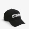 AllSaints Oppose Brand-embroidery Cotton-blend Baseball Cap -Glam Pouch Store R03890635 BLACKWHITE M