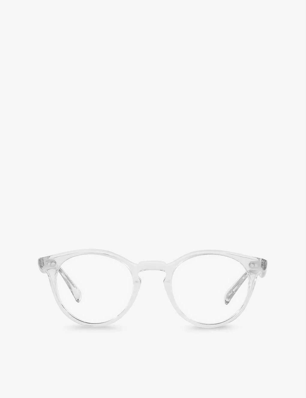 Oliver Peoples OV5459U Romare Round-frame Acetate Glasses 3 Oliver Peoples OV5459U Romare Round-frame Acetate Glasses