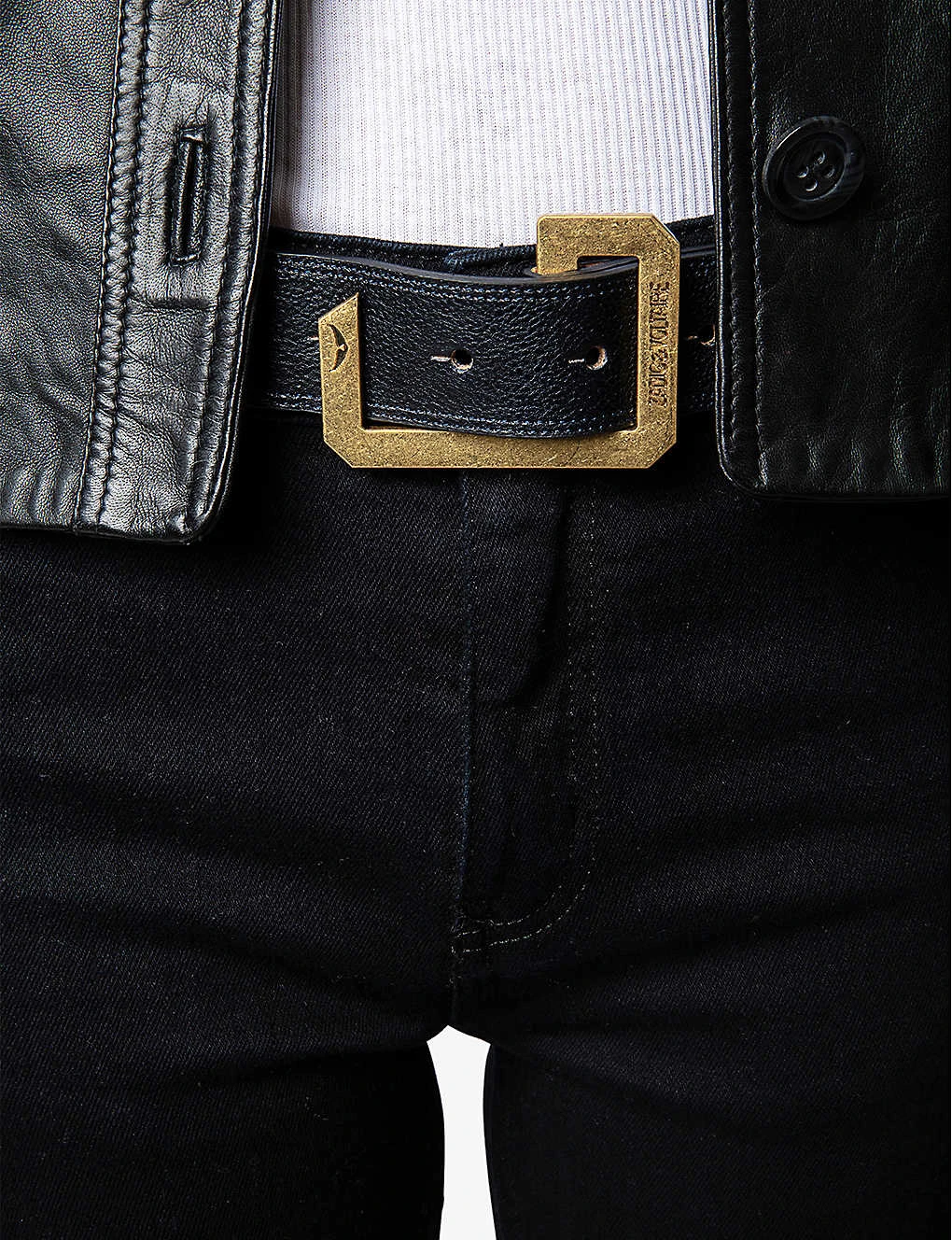 Zadig & Voltaire La Cecilia Logo-engraved Leather Belt 5 Zadig & Voltaire La Cecilia Logo-engraved Leather Belt - Image 3