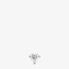 Thomas Sabo Heart Sterling-silver Single Stud Earring 1 Thomas Sabo Heart Sterling-silver Single Stud Earring -Glam Pouch Store R03915709 WHITE M