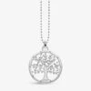 Thomas Sabo Tree Of Love Sterling-silver And Zirconia Necklace -Glam Pouch Store R03915713 SILVERCOLOURED M
