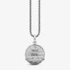 Thomas Sabo Elements Of Nature Sterling-silver And Cubic Zirconia Pendant Necklace -Glam Pouch Store R03915727 BLACK M