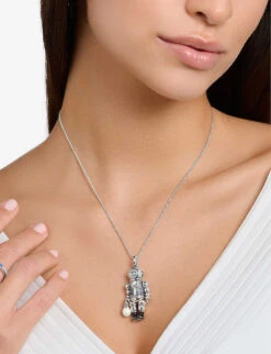 Thomas Sabo Diver Sterling-silver Pendant Charm -Glam Pouch Store R03915736 MULTICOLOURED ALT01