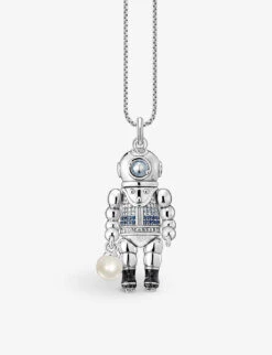 Thomas Sabo Diver Sterling-silver Pendant Charm -Glam Pouch Store R03915736 MULTICOLOURED ALT04