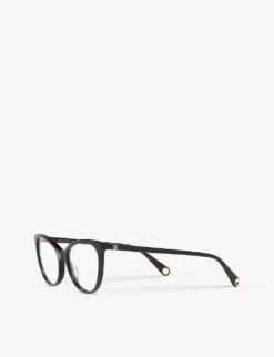 Gucci GG1079O Cat Eye-frame Acetate Optical Glasses -Glam Pouch Store R03922549 BLACK ALT02