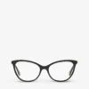 Gucci GG1079O Cat Eye-frame Acetate Optical Glasses -Glam Pouch Store R03922549 BLACK M