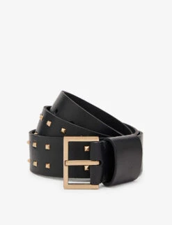 AllSaints Maxie Studded Leather Belt