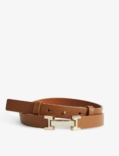 Reiss Hayley Leather Belt