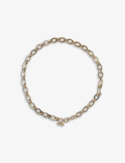 Reiss Camilla Brass Chain Belt -Glam Pouch Store R03929481 GOLD ALT02