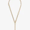 Maje Clover-pendant Gold-plated Brass Chain Belt -Glam Pouch Store R03947548 OR M