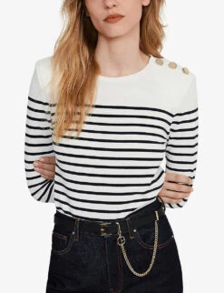 CLAUDIE PIERLOT Alicante Chain-embellished Leather Belt 9 CLAUDIE PIERLOT Alicante Chain-embellished Leather Belt -Glam Pouch Store R03949262 NOIRGRIS ALT03