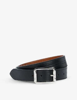Mulberry Brand-engraved Reversible Leather Belt