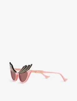Gucci GG1094S Hollywood Forever 003 Sunglasses 8 Gucci GG1094S Hollywood Forever 003 Sunglasses -Glam Pouch Store R03965011 PINK ALT02