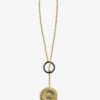 Alessi Acta Gold-tone Steel Necklace -Glam Pouch Store R03983948 NOCOLOR M