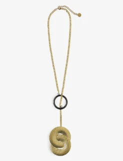 Alessi Acta Gold-tone Steel Necklace