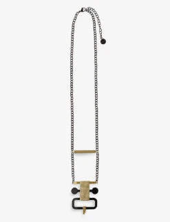 Alessi Edone Gold-tone Steel Necklace