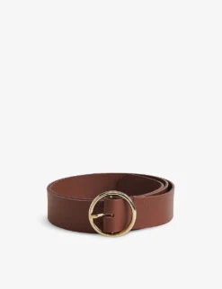 Whistles Circle Leather Belt