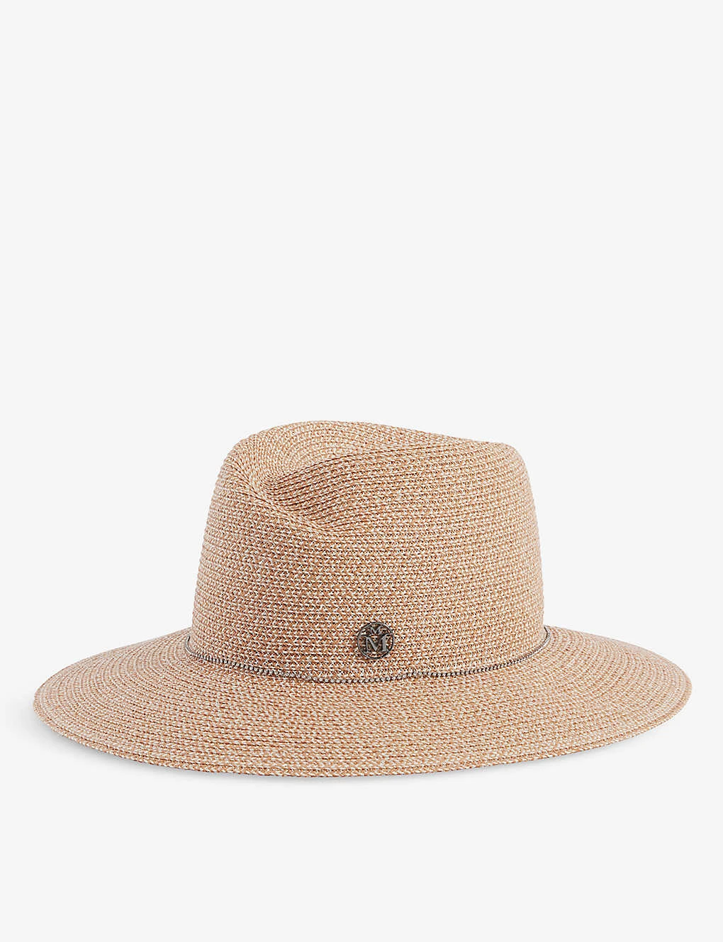 Maison Michel Virginie Ribbon-embellished Straw Fedora Hat 3 Maison Michel Virginie Ribbon-embellished Straw Fedora Hat