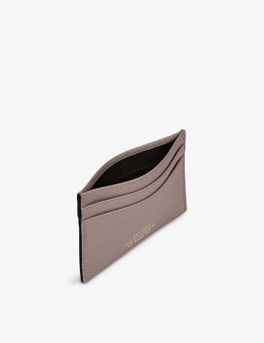 Panama Cross-grain Leather Cardholder 4 Panama Cross-grain Leather Cardholder - Image 2