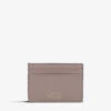 Panama Cross-grain Leather Cardholder 2 Panama Cross-grain Leather Cardholder -Glam Pouch Store R03999298 TAUPEBROWN M