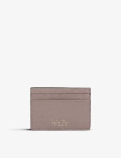 Panama Cross-grain Leather Cardholder
