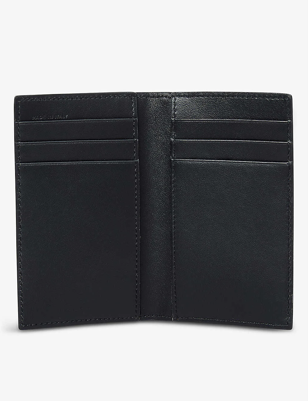Panama Six-card Slot Folded Leather Card Holder 4 Panama Six-card Slot Folded Leather Card Holder - Image 2