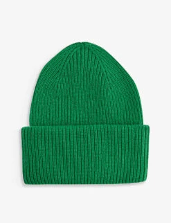 Colorful Standard Knitted Recycled-merino Wool Beanie Hat -Glam Pouch Store R04055863 KELLYGREEN ALT02