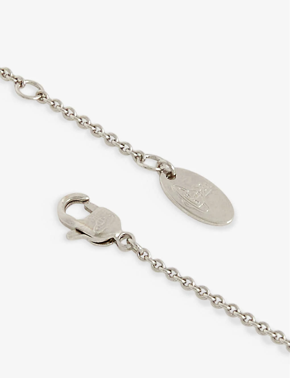 Olympia Silver-tone Brass And Cubic Zirconia Necklace 6 Olympia Silver-tone Brass And Cubic Zirconia Necklace - Image 4