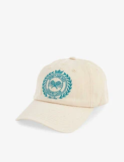 Embroidered Cotton-twill Cap