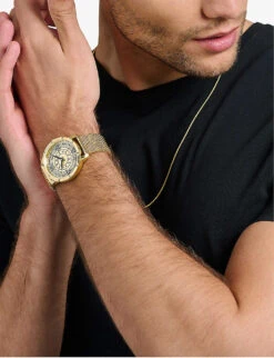 Thomas Sabo Elements Of Nature Stainless Steel Watch -Glam Pouch Store R04072240 YELLOWGOLDCOLOURED ALT03