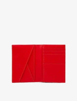 Christian Louboutin Sifnos Logo-embossed Leather Card Holder -Glam Pouch Store R04075818 GOOSEGOOSE ALT02