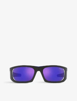 Prada Linea Rossa PS 02YS Wrap-around Nylon Sunglasses