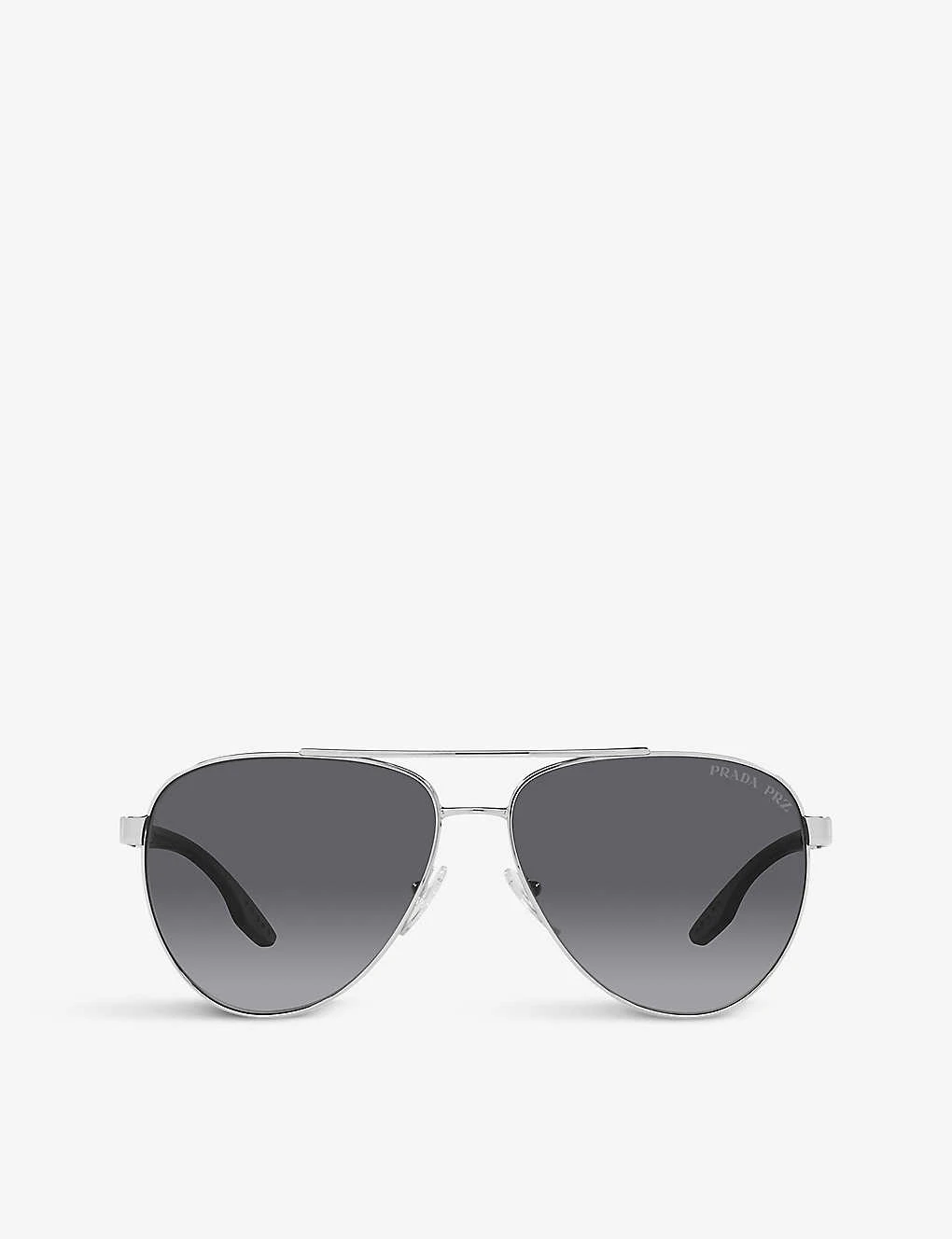 Prada Linea Rossa PS 50YS Aviator Metal Sunglasses 3 Prada Linea Rossa PS 50YS Aviator Metal Sunglasses