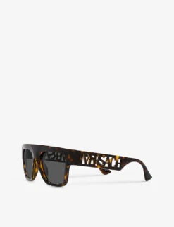 Versace VE4430U Square-frame Acetate Sunglasses 8 Versace VE4430U Square-frame Acetate Sunglasses -Glam Pouch Store R04076584 BROWN ALT02