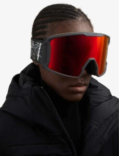 Oakley OO7070 Line Miner Ski Goggles 7 Oakley OO7070 Line Miner Ski Goggles -Glam Pouch Store R04076654 BLACK ALT01