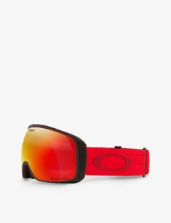 Oakley OO7104 Flight Tracker Ski Goggles -Glam Pouch Store R04076666 RED ALT02