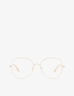 Oliver Peoples OV1313 Butterfly-frame Steel Optical Glasses