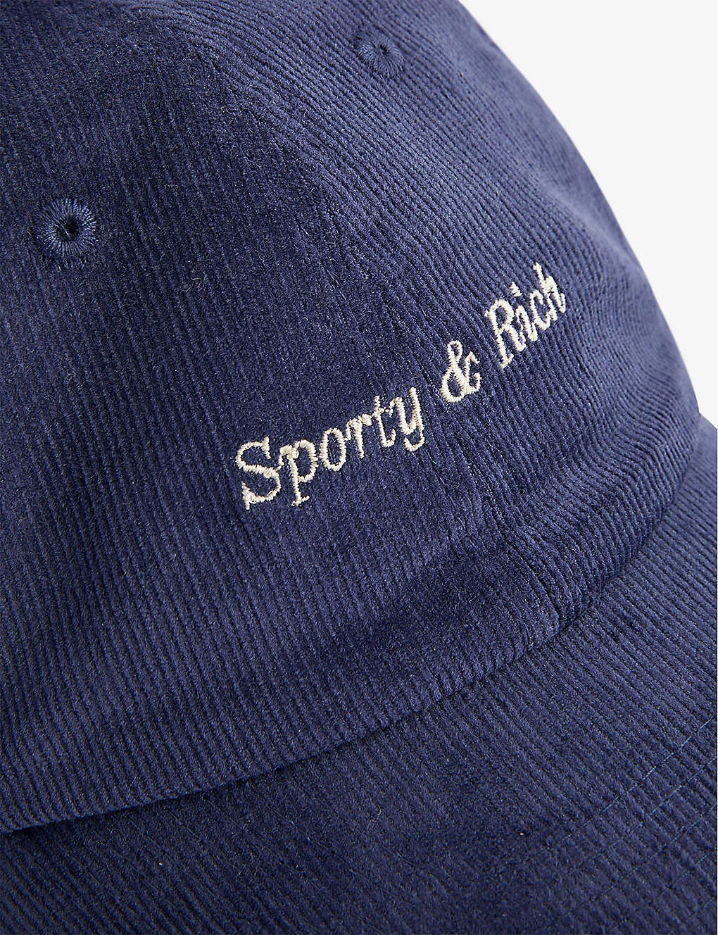 Logo-embroidered Corduroy Cotton Cap 4 Logo-embroidered Corduroy Cotton Cap - Image 2