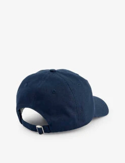 Health Embroidered Cotton Cap -Glam Pouch Store R04081039 NAVYWHITE ALT02