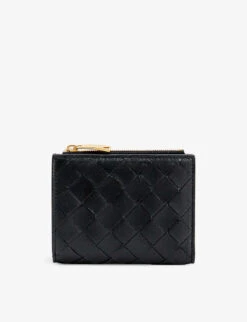 Bottega Veneta Intrecciato Leather Card Holder